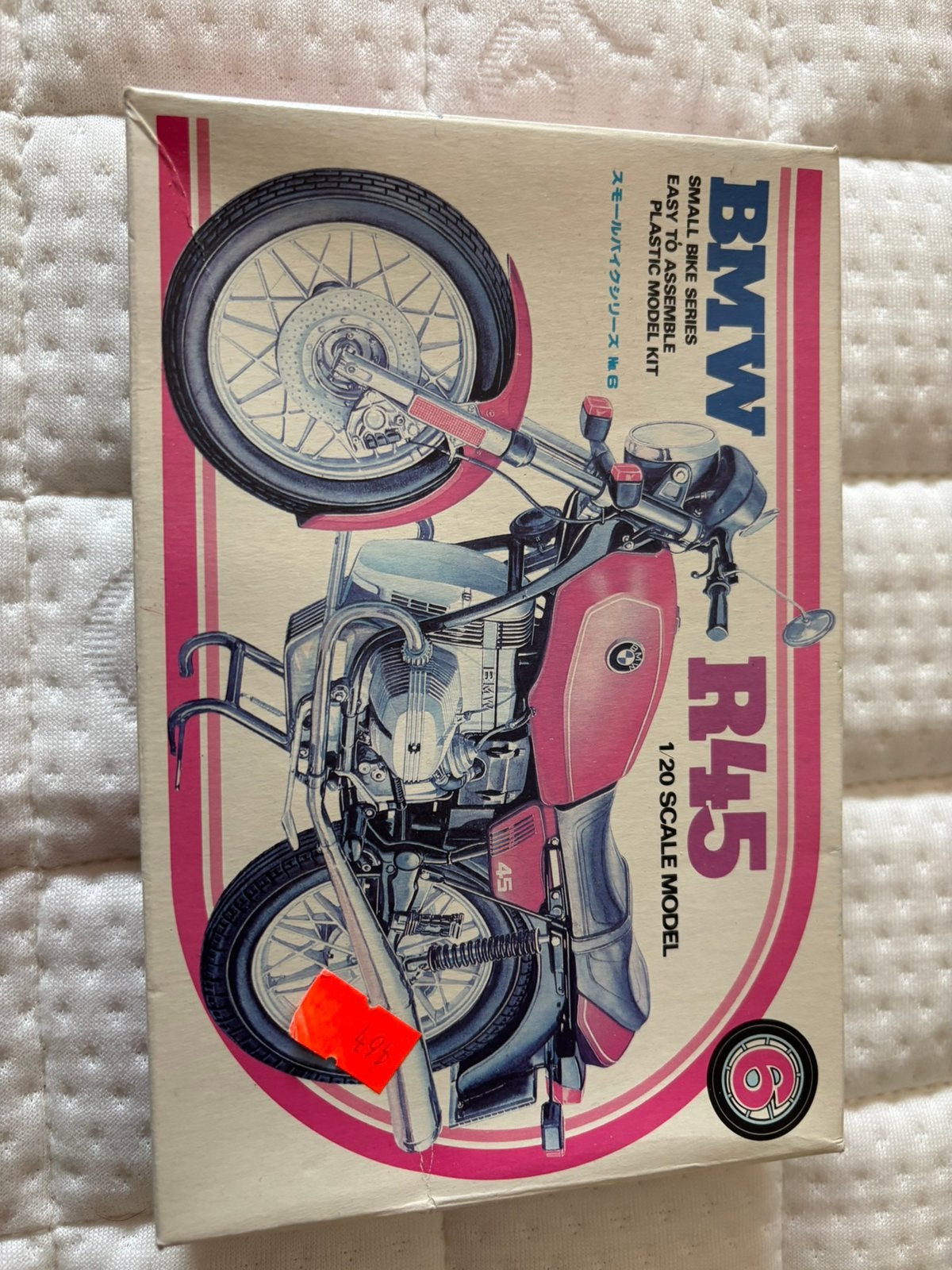Bouwpakket BMW R45, 1:50 of kleiner, Overige typen, Zo goed als nieuw, Ophalen