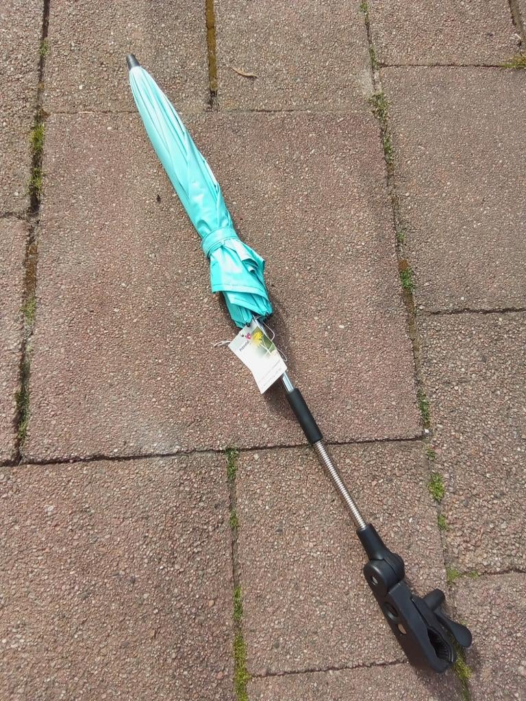 Prenatal parasol turquoise UV 50 - Nieuw, Ophalen, Nieuw