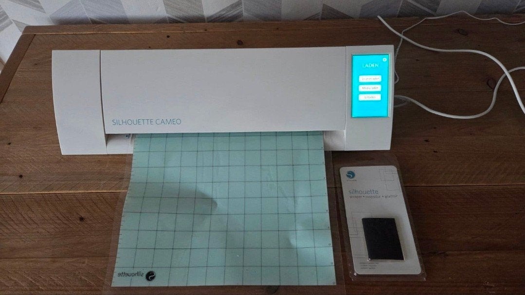 Silhouette Cameo 2 snijplotter met accessoires, Hobby en Vrije tijd, Gebruikt, Overige thema's, Ophalen of Verzenden, Machine