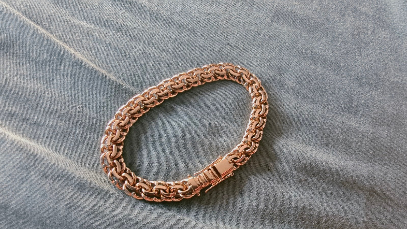 Gouden massieve armband 14 karaat - 33.18 gram, Ophalen of Verzenden, Zo goed als nieuw, Goud, Goud