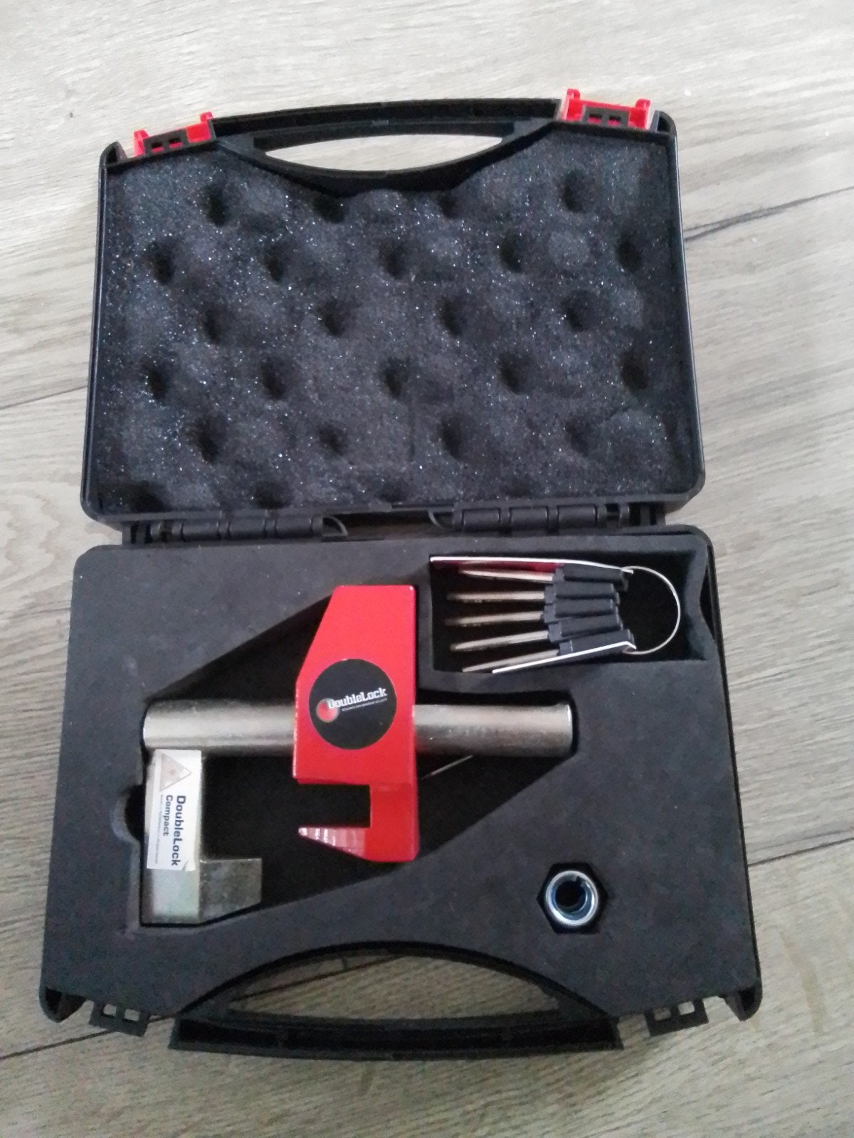 DoubleLock Compact Eagle koppeling/distelslot, Ophalen of Verzenden