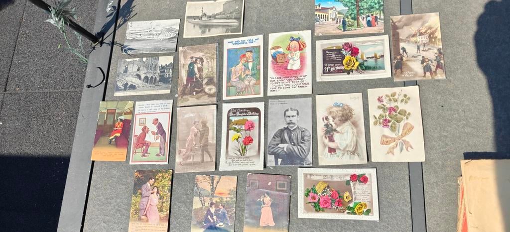 Ansichtkaarten WW1. Mooi verpakt sommige beschreven en geste, Ophalen of Verzenden, Overig Europa