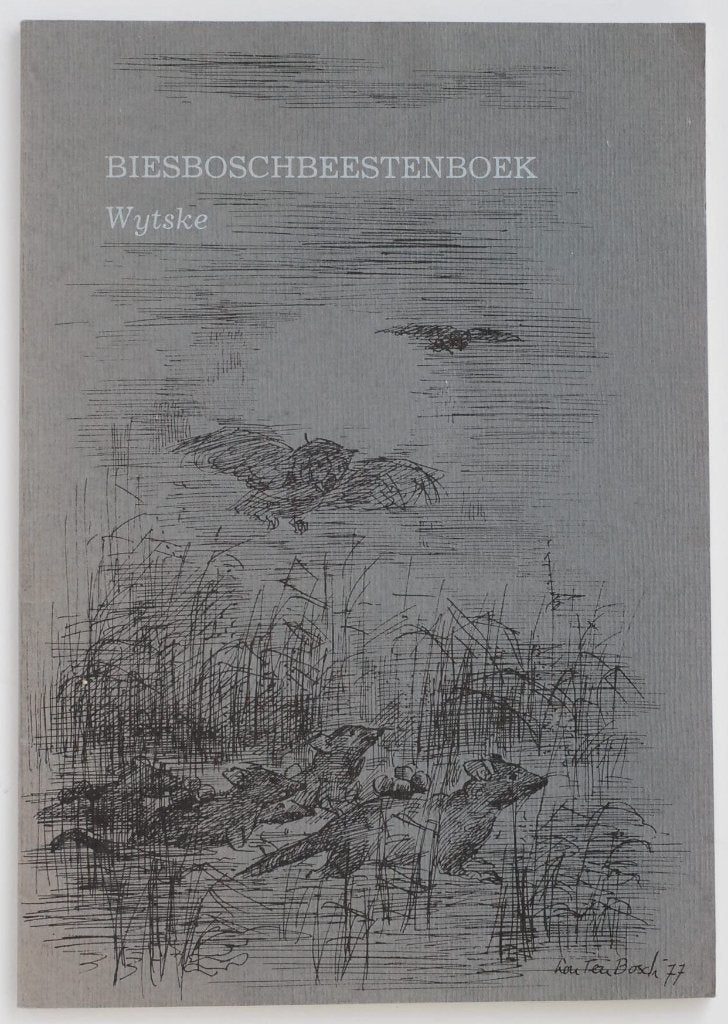 BiesBoschBeestenBoek (1977) Kinderboek Dordtreeks, Dordrecht, Verzenden, Zo goed als nieuw, Wytske Nederveen, Natuur algemeen