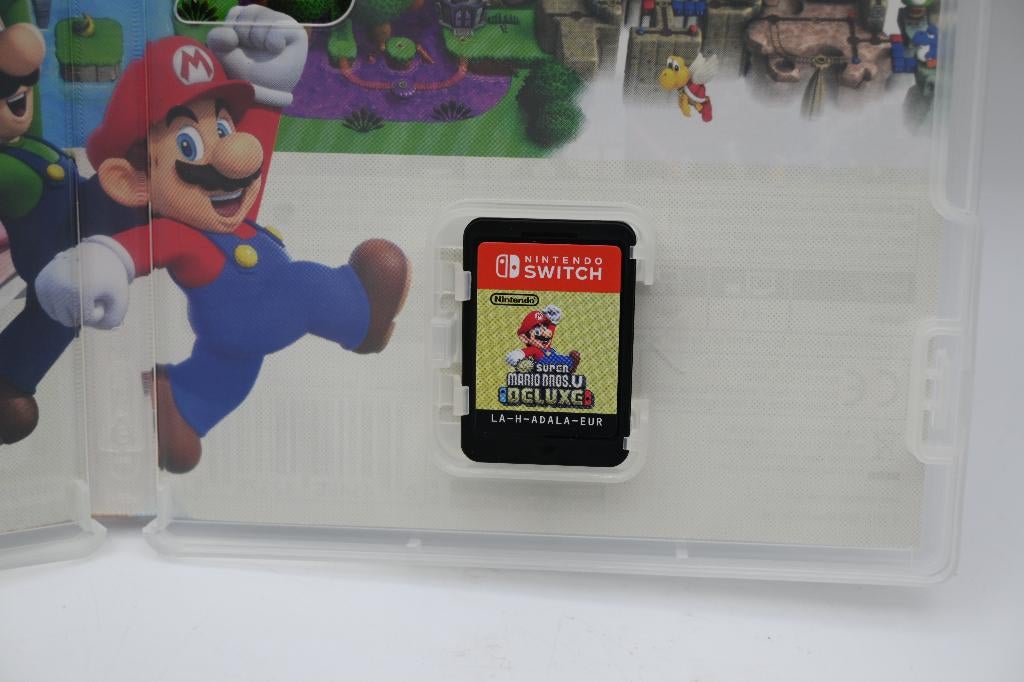 Switch New Super Mario U Deluxe, 1 speler, Ophalen of Verzenden, Zo goed als nieuw, X