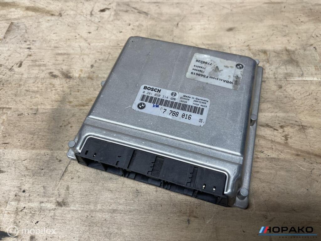 ECU / Motorcomputer BMW E46 3 serie | 7788016, Gebruikt, Einsteinlaan 5, rijswijk, Bmw, Ophalen of Verzenden