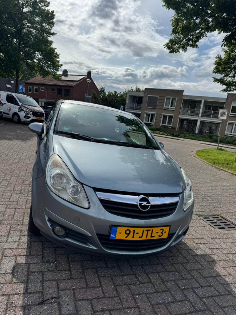 Opel Corsa 1.2 16V 3D WR 2009 Grijs, Auto's, Opel, Particulier, Corsa, Airbags, Airconditioning, Apple Carplay, Bluetooth, Centrale vergrendeling