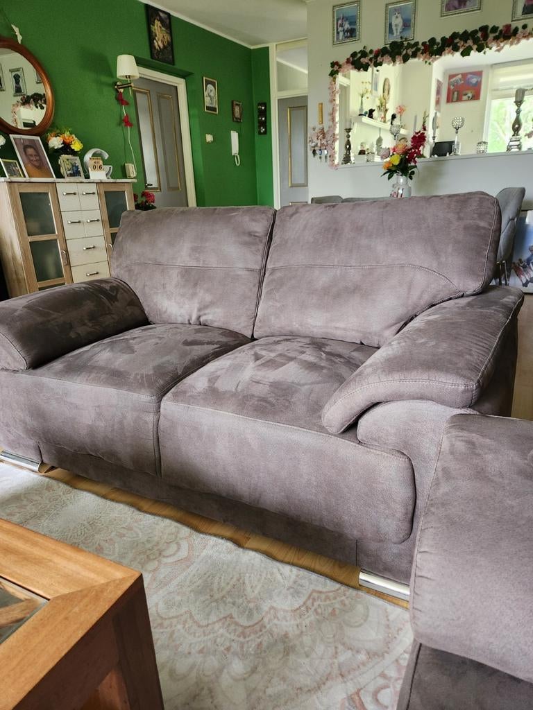 Twee comfortabele bankstellen - 2,5 jaar oud 2 zit bank, Huis en Inrichting, Banken | Bankstellen, Gebruikt, 150 tot 200 cm, Tweepersoons