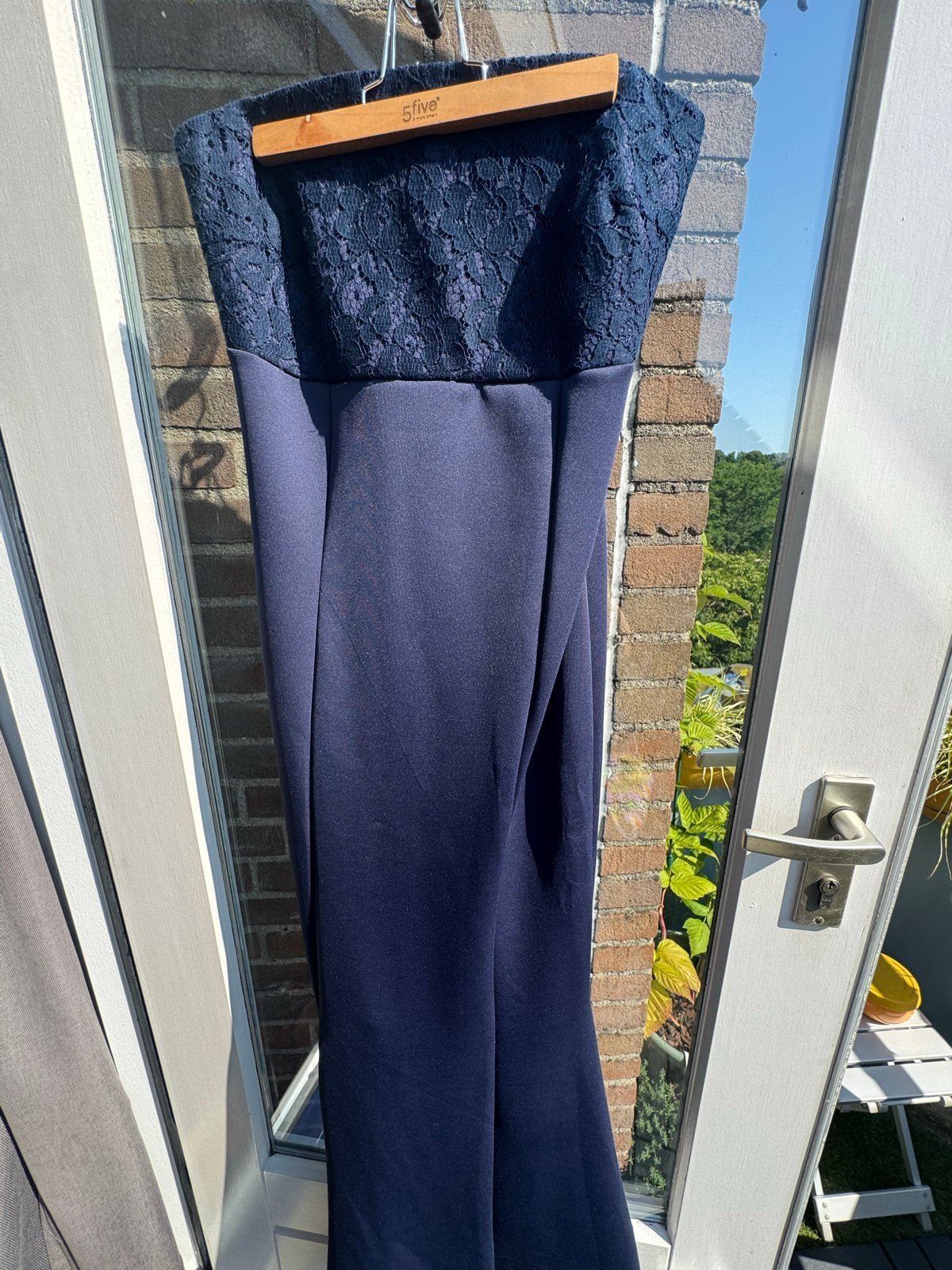Elegant donkerblauwe galajurk/bruiloftsjurk, Kleding | Dames, Blauw, Nieuw, Onder de knie, Ophalen