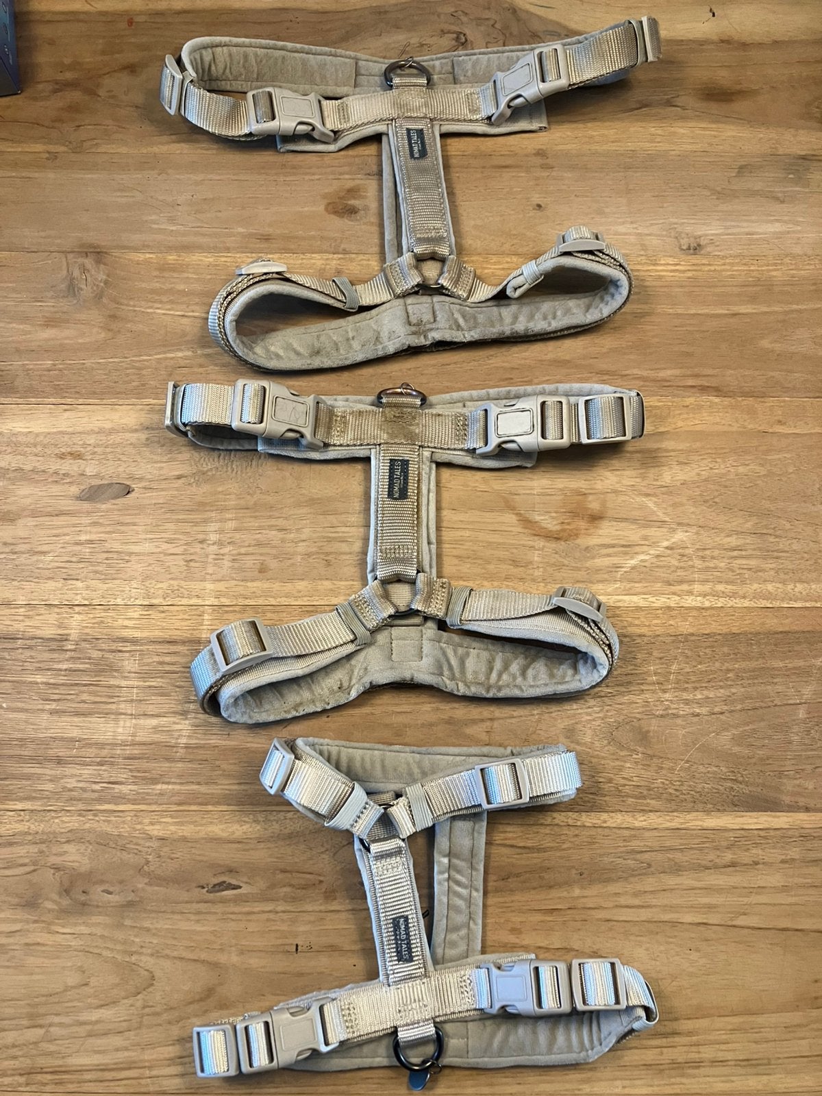 Gevoerde Y-tuigjes van Nomad Tails: S, M, L, Ophalen, Zo goed als nieuw