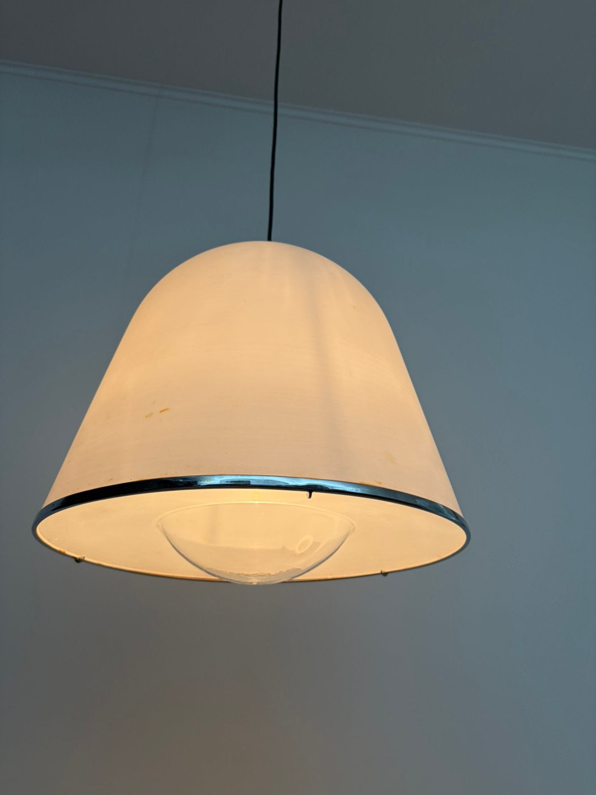Iguzzini Kuala hanglamp door Franco Bresciani, Huis en Inrichting, Ophalen, Vintage, E27 (groot), Kunststof