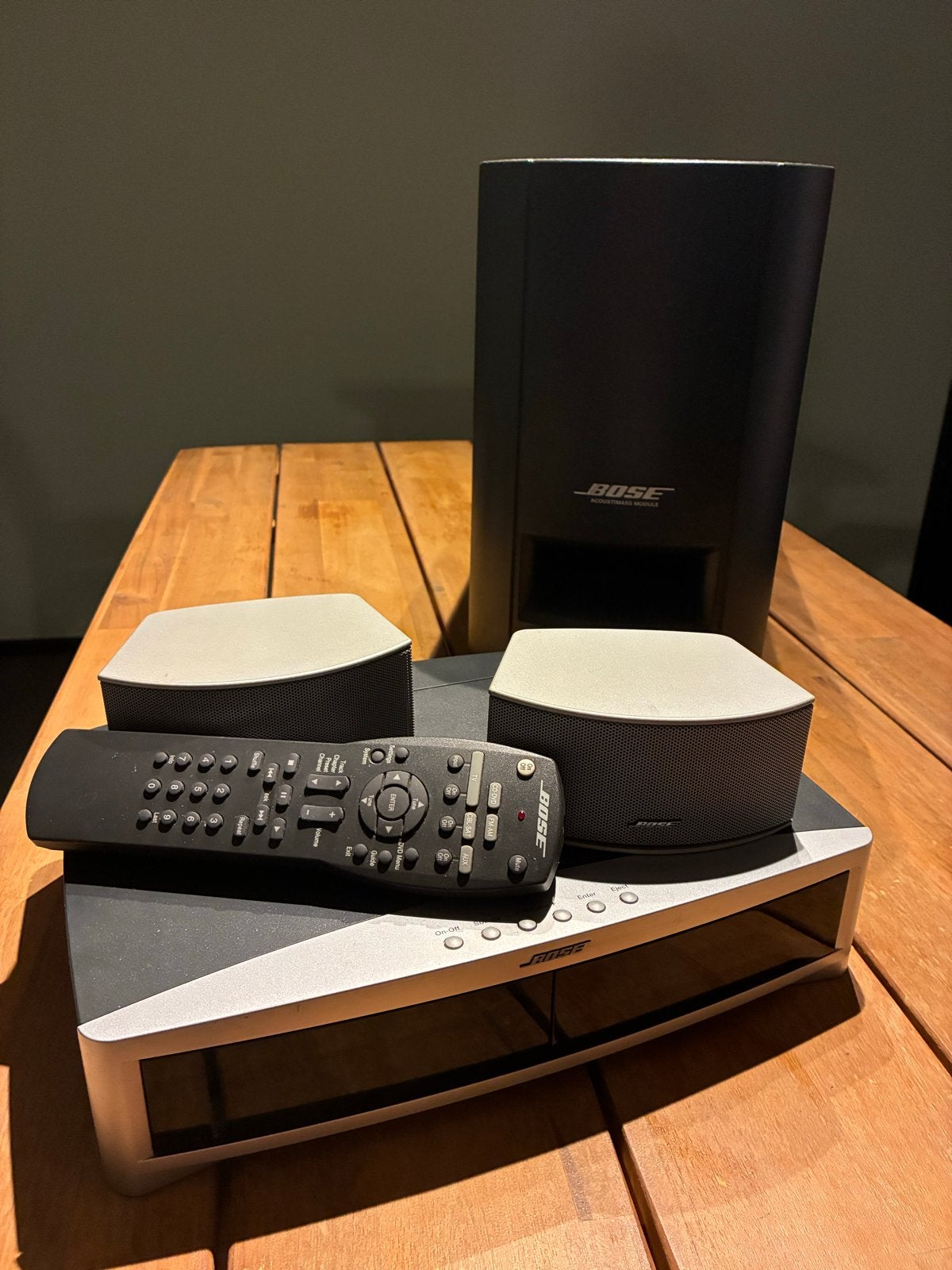 Bose Lifestyle 3-2-1 Series II DVD Home Entertainment System, Gebruikt, 2.1-systeem, Dvd-speler, Ophalen