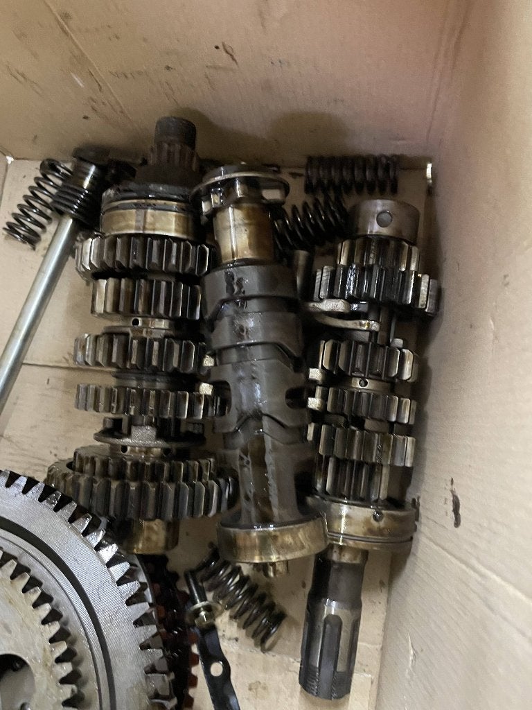 versnellingsbak en koppeling gsxr 750 1991 oliegekoeld, Motoren, Ophalen of Verzenden, Gebruikt