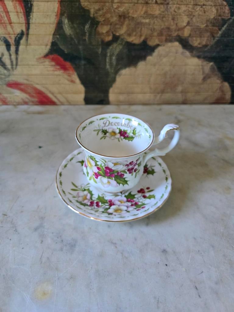 Dames kop en schotel Royal Albert, Antiek en Kunst, Ophalen of Verzenden