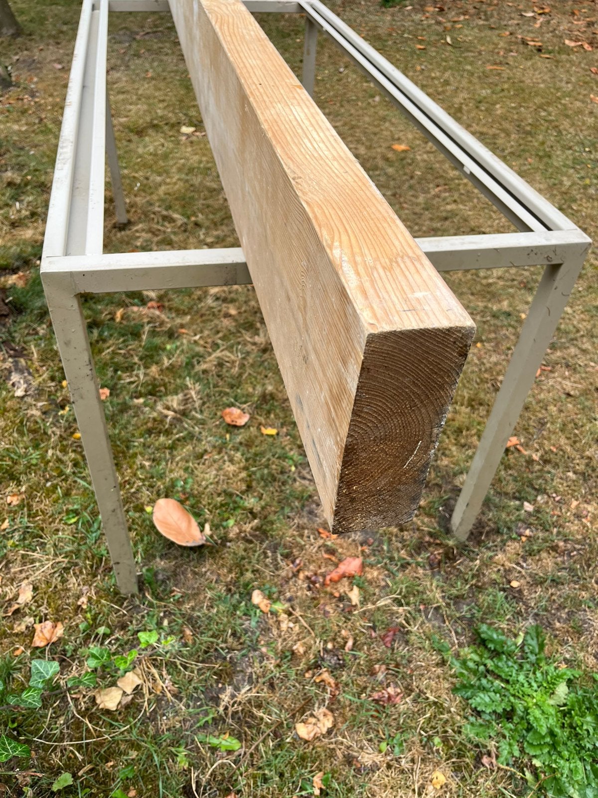 Te koop: houten balk 200x70, Ophalen, Zo goed als nieuw, 250 cm of meer, Balken