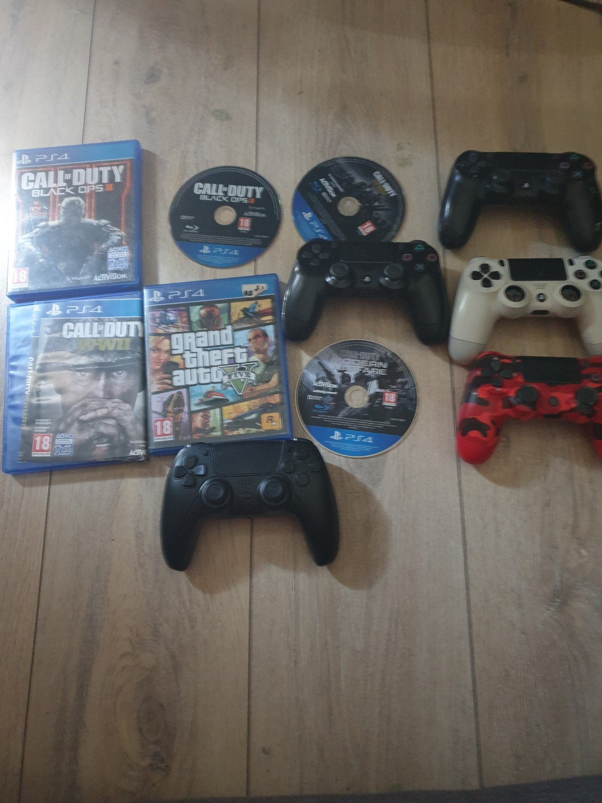5 defecte ps4 controllers, Spelcomputers en Games, Ophalen of Verzenden, Met 2 controllers