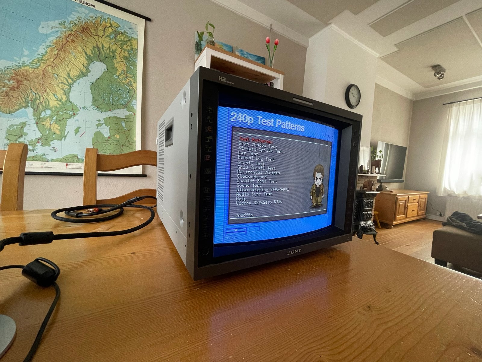 Sony PVM-14L4 CRT Professionele Videomonitor - MET DEFECT, Audio, Tv en Foto, Televisies, Ophalen, Gebruikt, 50 Hz, HD Ready (720p)