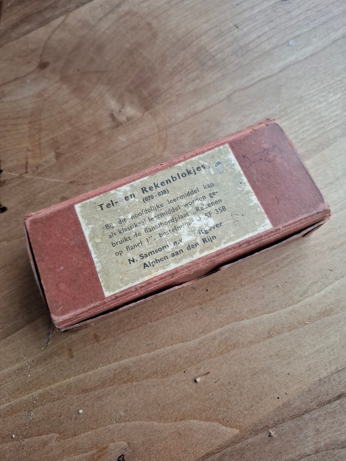 antieke Tel- en Rekenblokjes, Antiek en Kunst, Ophalen of Verzenden