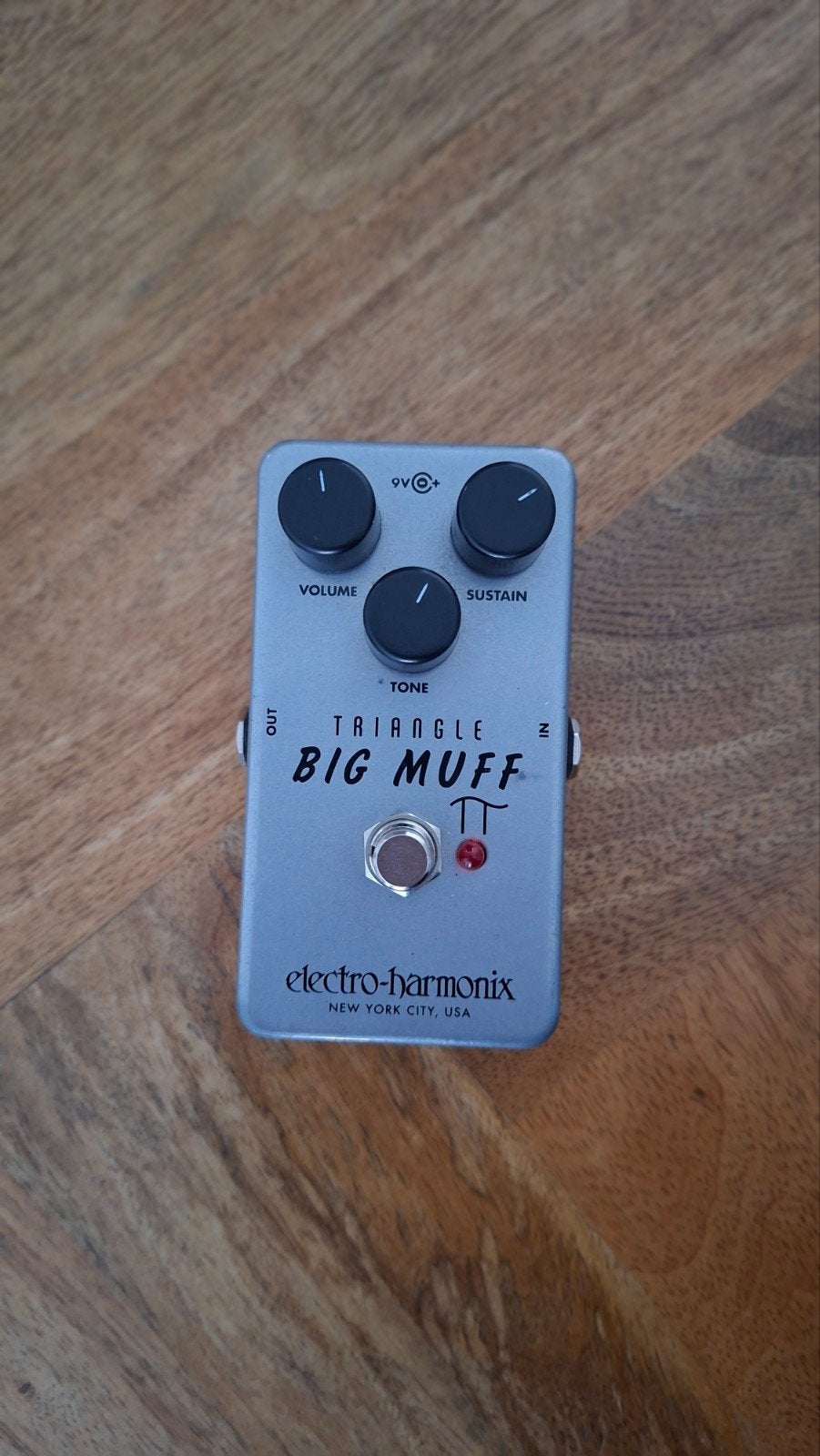 EHX Triangle big muff pi, Ophalen of Verzenden, Zo goed als nieuw, Distortion, Overdrive of Fuzz