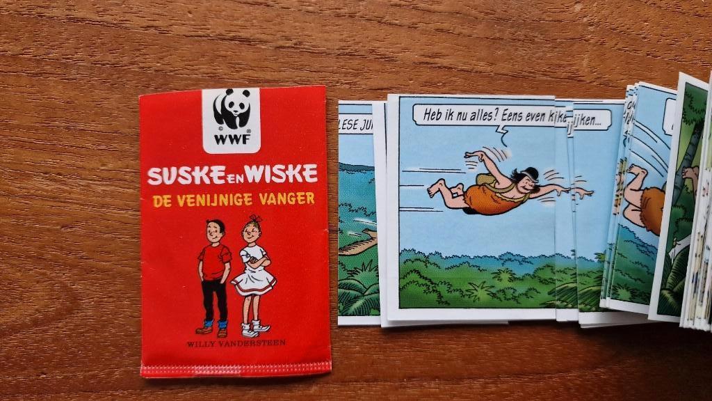 2009 De venijnige vanger Suske en Wiske stickers, Verzamelen, Supermarktacties, Deen, Ophalen of Verzenden
