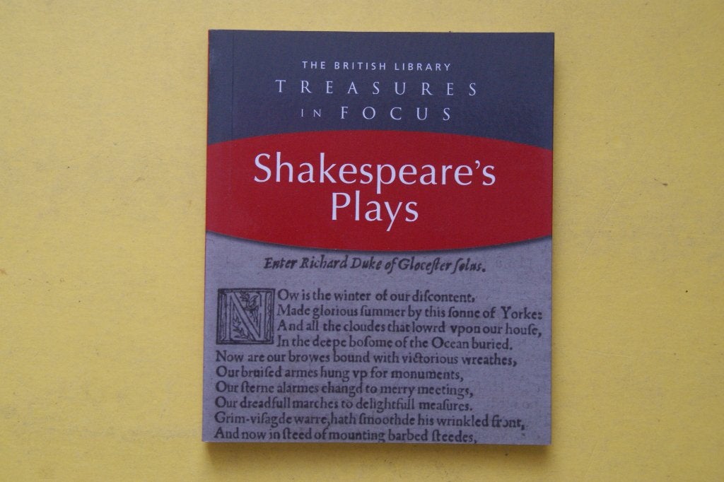 Shakespeare's Plays - The British Library Treasures, Nieuw, Ophalen of Verzenden, Overige onderwerpen, William Shakespeare