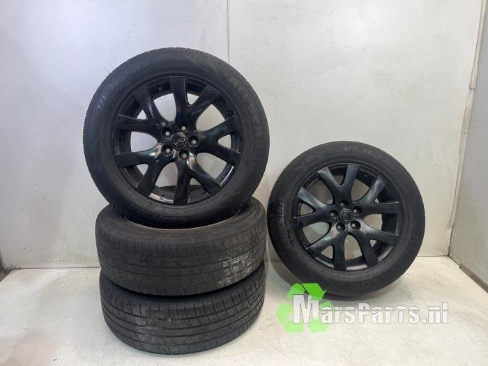 Velgen set + banden van een Mazda CX-7, Gebruikt, -, -, Ophalen of Verzenden