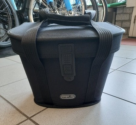 FIETSMAND VOOR AAN HET STUUR MET SLOT, Ophalen, Nieuw, Stuurbevestiging