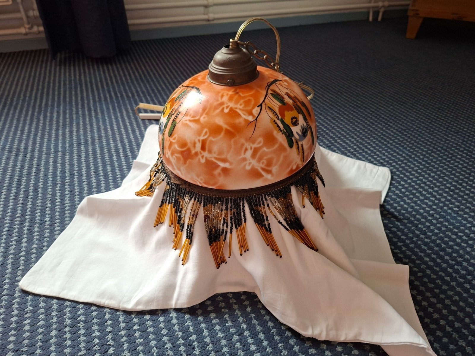 hanglampje, Ophalen, Gebruikt, Glas