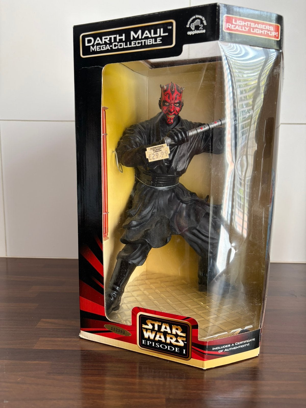 Darth Maul Mega Collectable, Verzamelen, Ophalen of Verzenden, Zo goed als nieuw, Actiefiguurtje