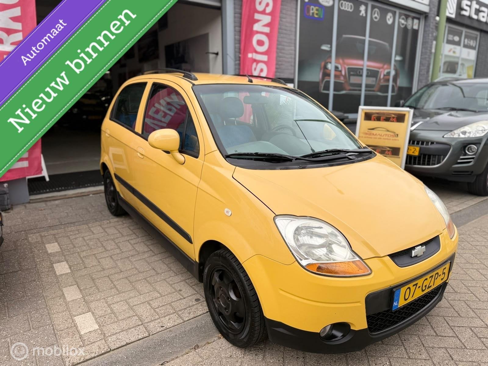 Chevrolet Matiz 0.8✅Style✅AUTOMAAT✅✅, Auto's, Gebruikt, Bedrijf, 3 cilinders, Elektrische ramen
