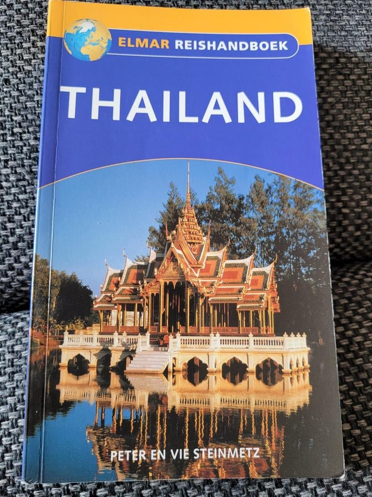 Thailand siam elmar reishandboek peter en vie steinmetz, Ophalen of Verzenden, Azië, Reisgids of -boek, Overige merken