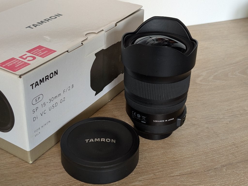 Tamron SP 15-30mm F/2.8 Di VC USD G2 (Nikon F), Ophalen, Gebruikt, Nikon, Groothoeklens