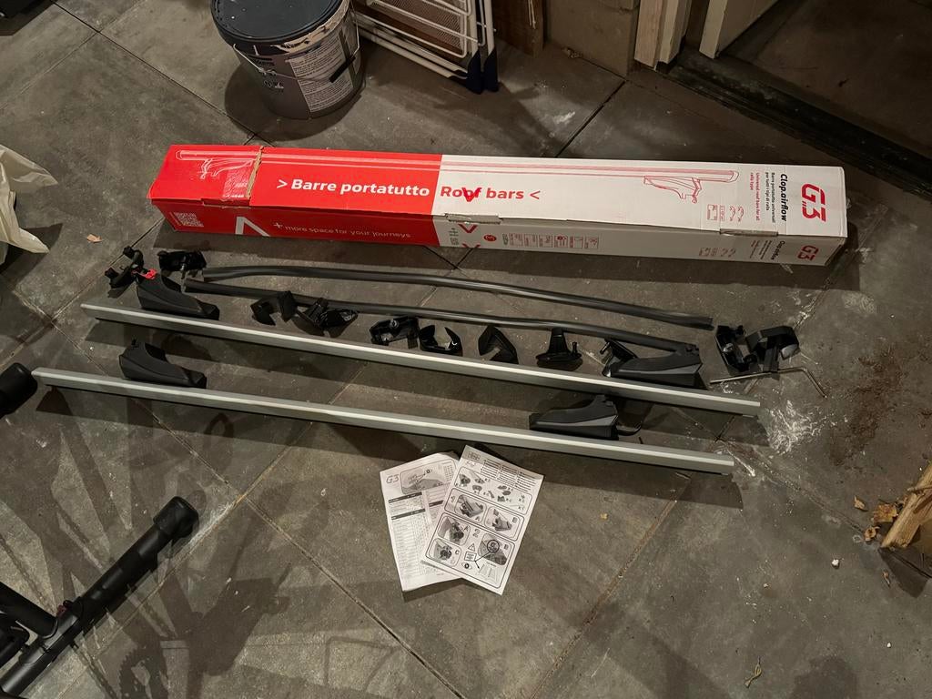 G3 Clop Airflow Universele Dakdragers - Nieuw in Doos, Verzenden, Nieuw