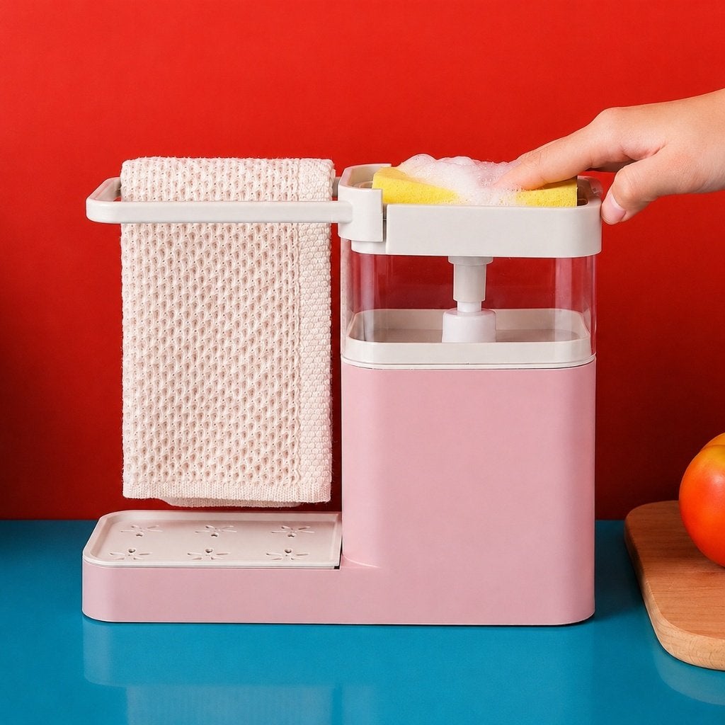 Partij multifunctionele keukenorganizers met zeepdispenser, Kunststof, Ophalen of Verzenden, Info@nhp-international.com, Overige merken