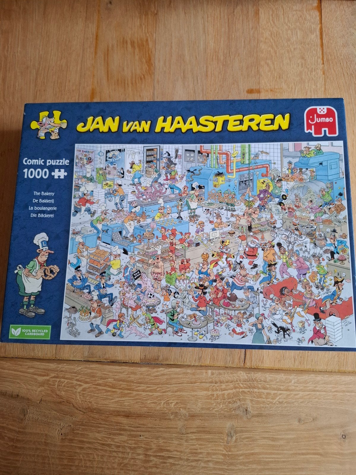 Jan van Haasteren - De Bakkerij - 1000 stukjes, Ophalen, 500 t/m 1500 stukjes, Zo goed als nieuw, Legpuzzel