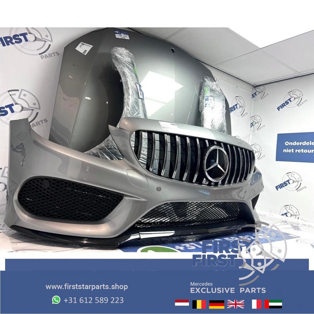 W205 COMPLETE C43 AMG VOORKOP GRIJS FRONT Mercedes C Klasse, Auto-onderdelen, Carrosserie en Plaatwerk, Gebruikt, -, Voor, Ophalen of Verzenden