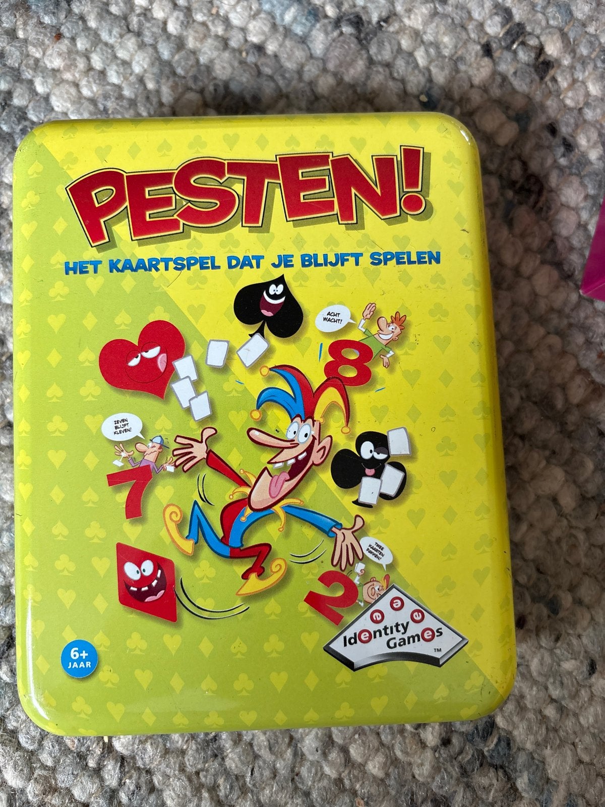 Pesten! Het kaartspel dat je blijft spelen, Drie of vier spelers, Ophalen, Zo goed als nieuw