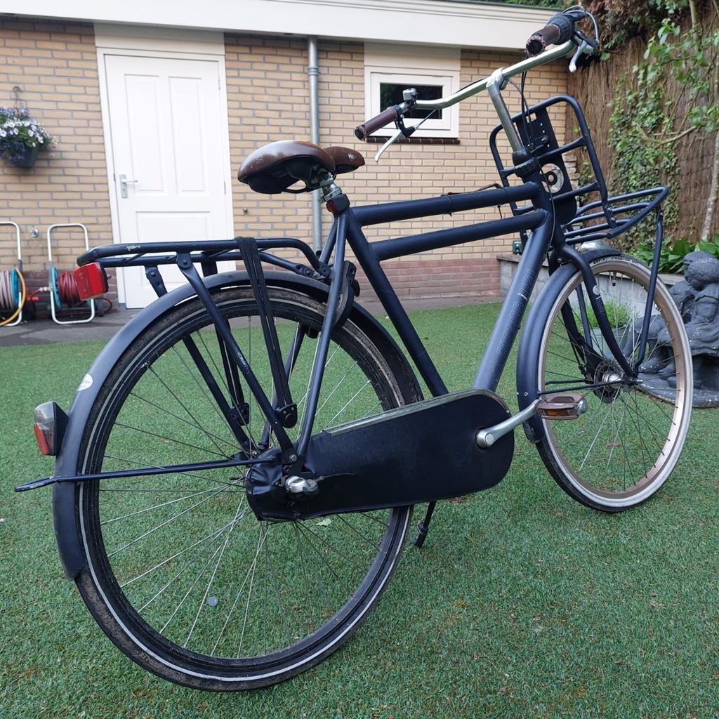 Cortina U4 transport herenfiets, Terugtraprem, Gebruikt, Versnellingen, 57 tot 61 cm