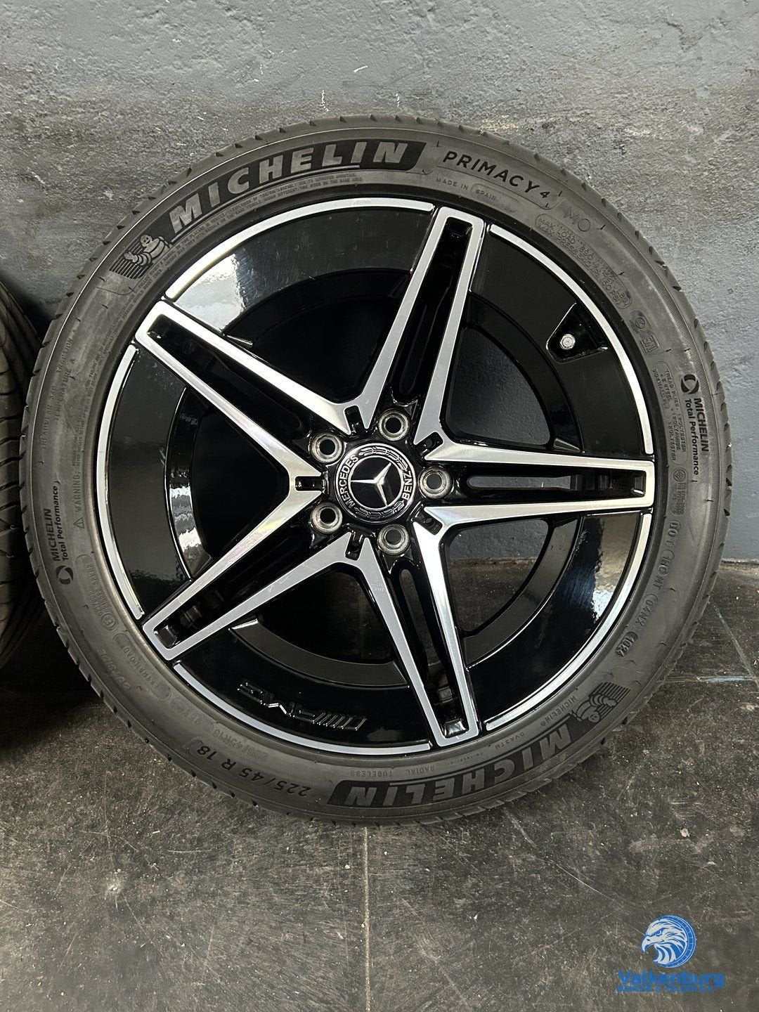 7mm! Originele Mercedes AMG C300E Hybrid W206 18 inch breeds, 18 inch, Gebruikt, -, -