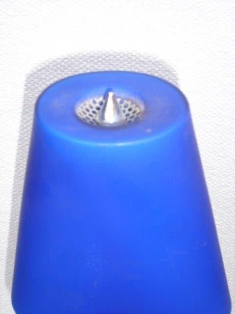 Twee Vintage Ikea lampjes jaren 80/ 90 [type B9417], Blauw, Gebruikt, Vintage, Met schakelaar