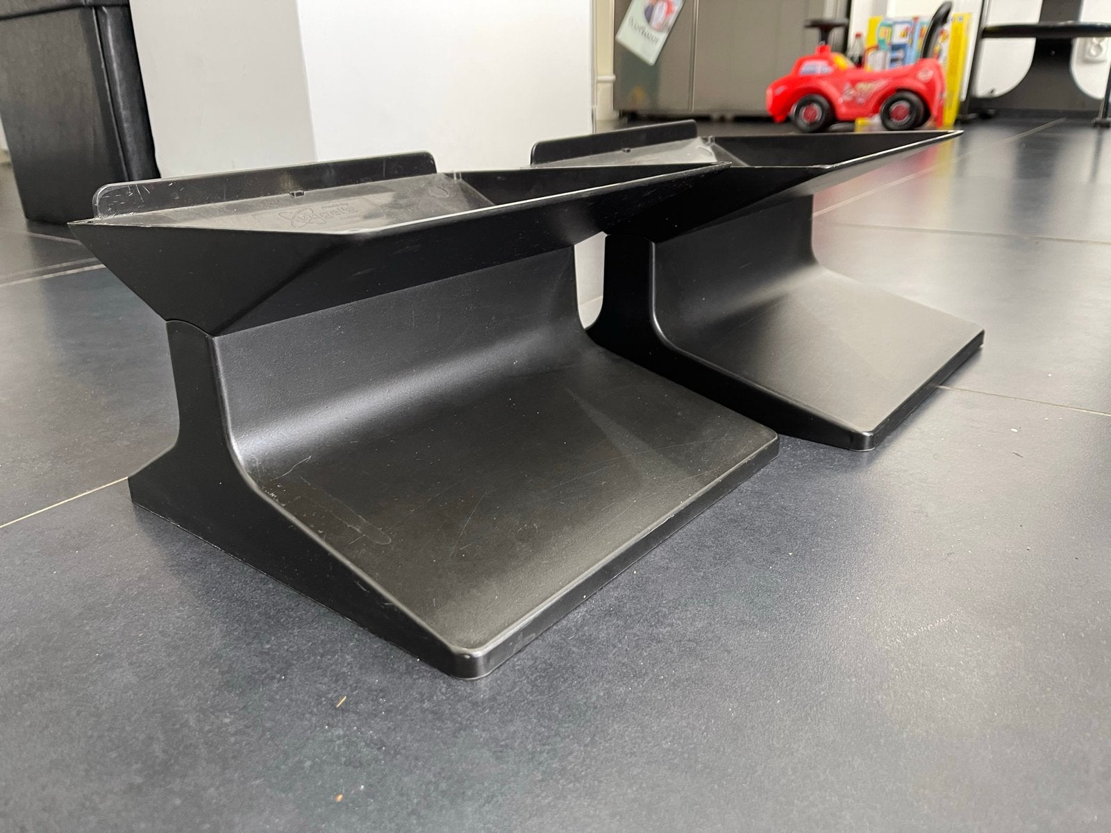 Vogel's Speaker Stands - Zwart (2 stuks), Gebruikt, Overige typen, Minder dan 60 watt, Ophalen