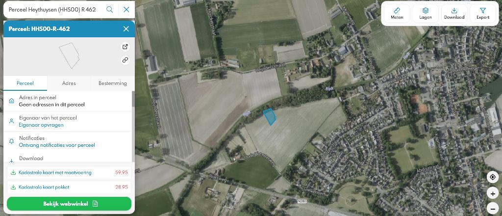 Agrarische grond 3 percelen te koop oa Dordrecht, Dordrecht, Verkoop zonder makelaar, 1500 m² of meer