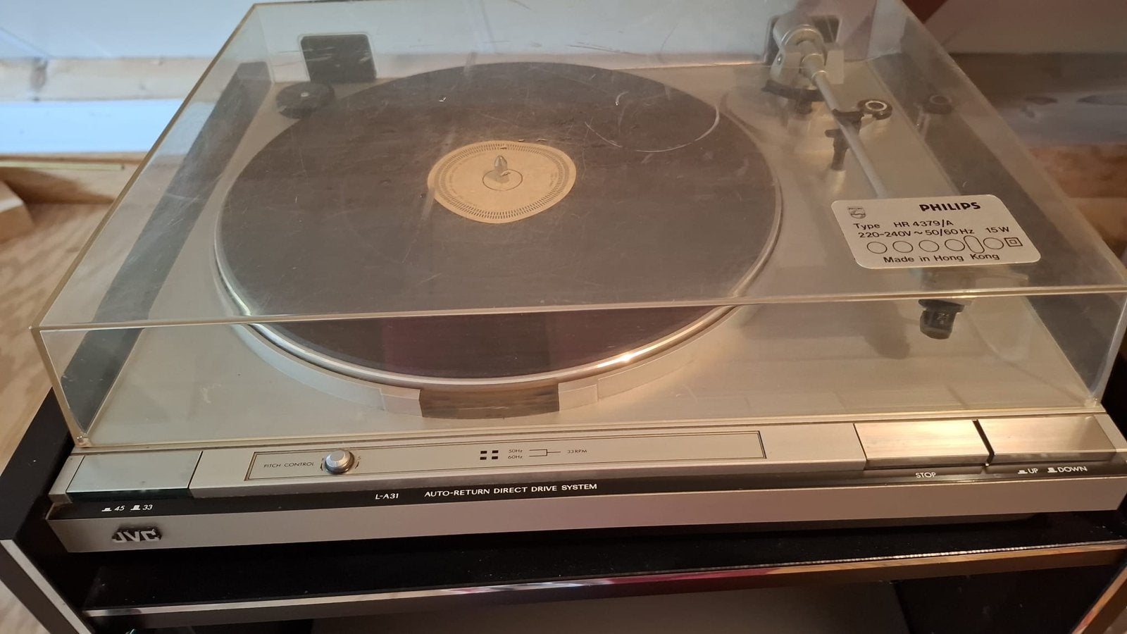 JVC LP speler, Audio, Tv en Foto, Platenspelers, Ophalen, Gebruikt, Platenspeler, Overige merken