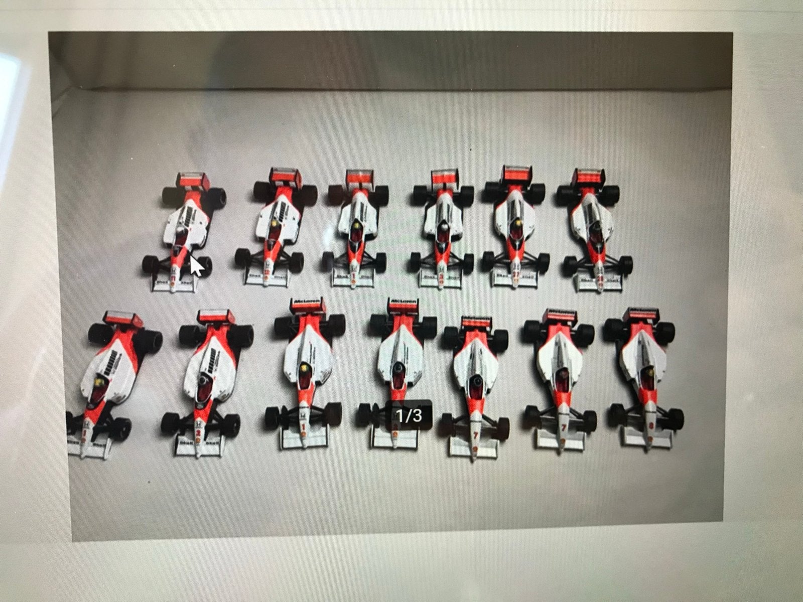 McLaren F1 modelauto's collectie 1:64, Ophalen of Verzenden, Zo goed als nieuw, Formule 1