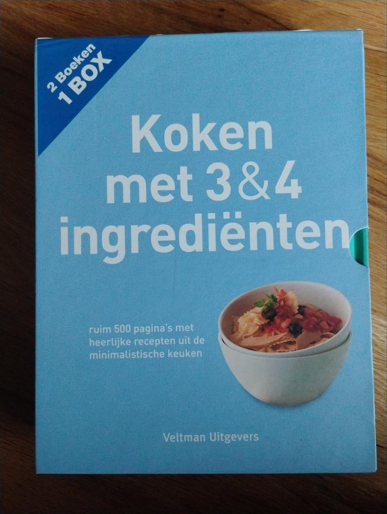 Koken met 3 & 4 ingrediënten - 2 Boeken in 1 Box, Hoofdgerechten, Ophalen of Verzenden, Zo goed als nieuw, Jenny White, Joanna Farrow