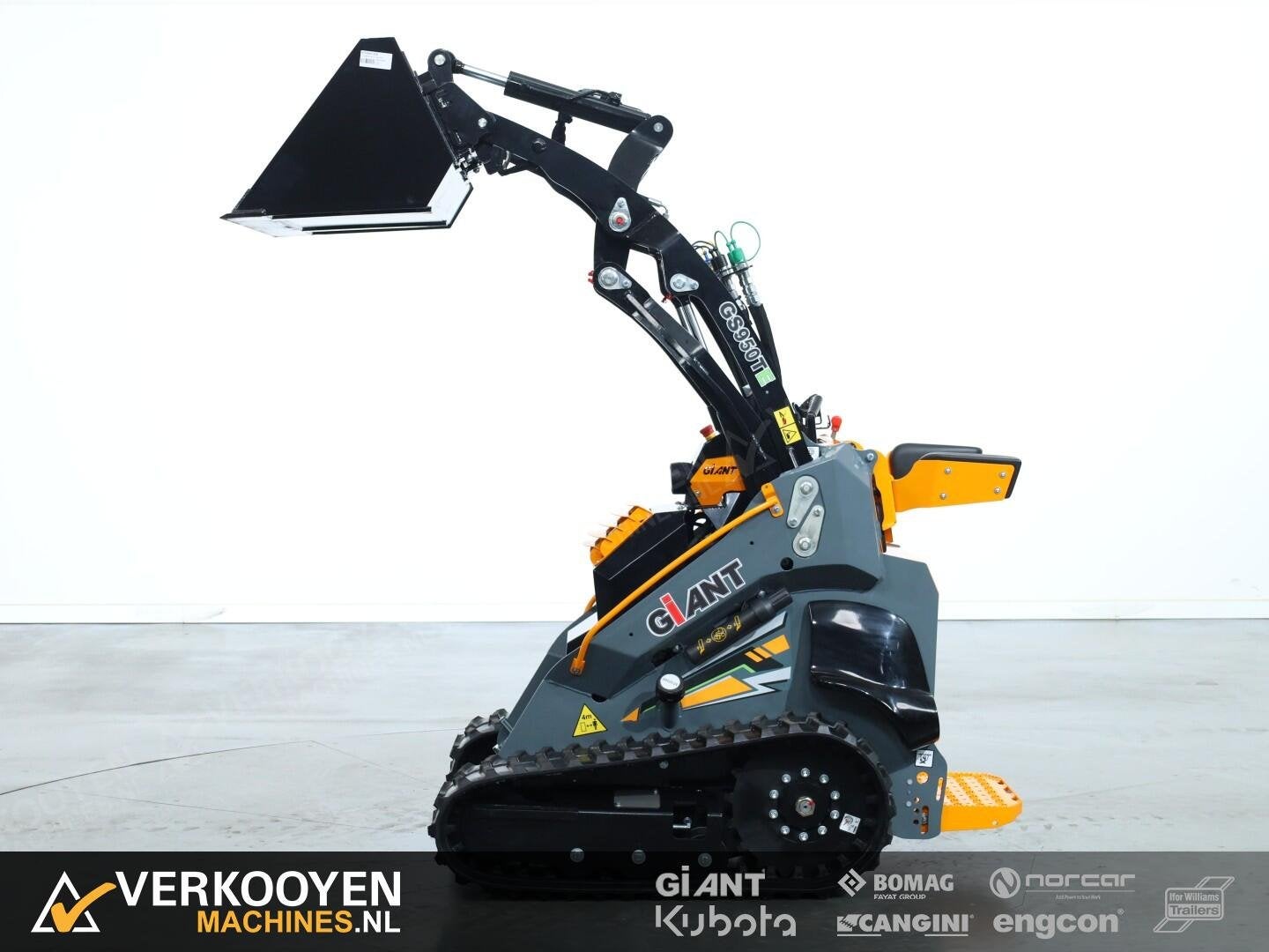 2025 Giant GS950TE Skidsteer Elektrisch VK10058, Wiellader of Shovel