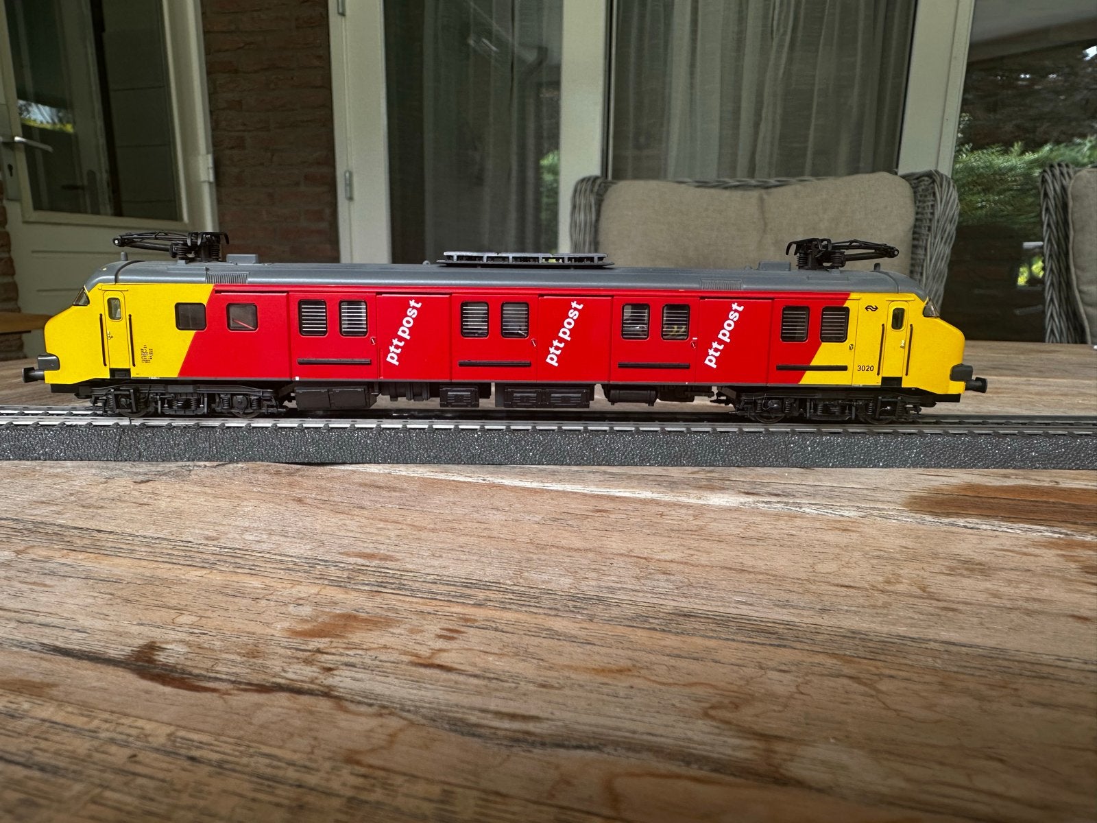 Marklin Motorpost 3389 PTT Post, Hobby en Vrije tijd, Modeltreinen | H0, Zo goed als nieuw, Locomotief, Wisselstroom, Märklin
