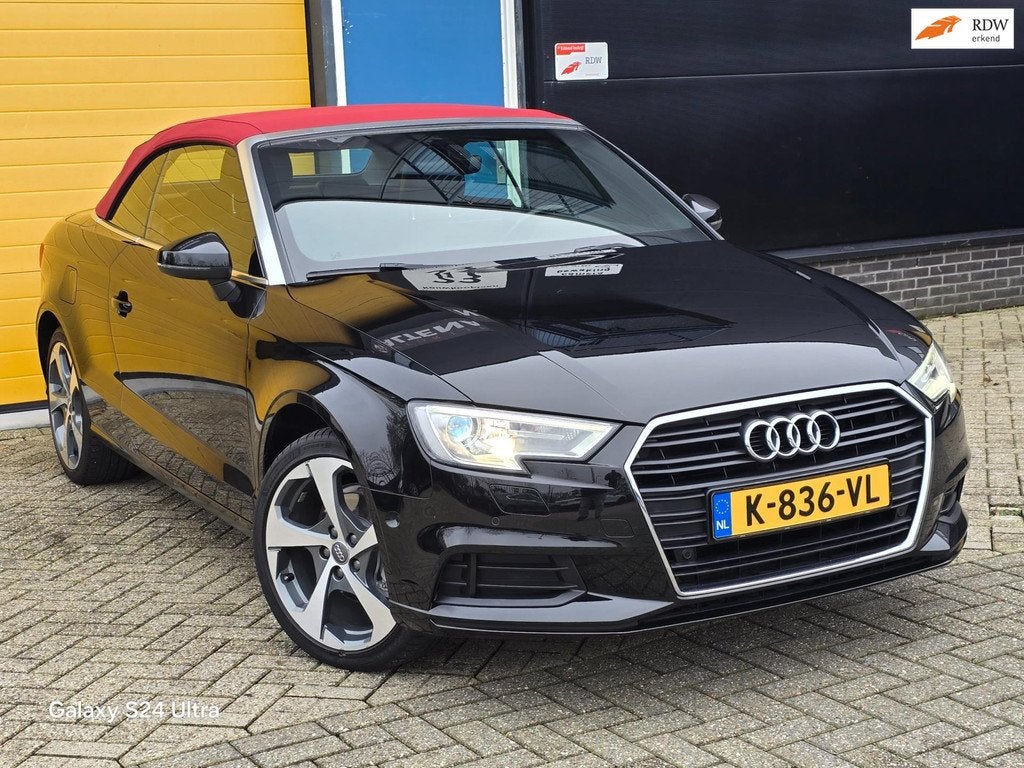 Audi A3 Cabriolet 35 TFSI CoD Advance Sport / AUT / Navi / E, Auto's, Audi, 730 kg, 4 cilinders, 4 stoelen, Leder