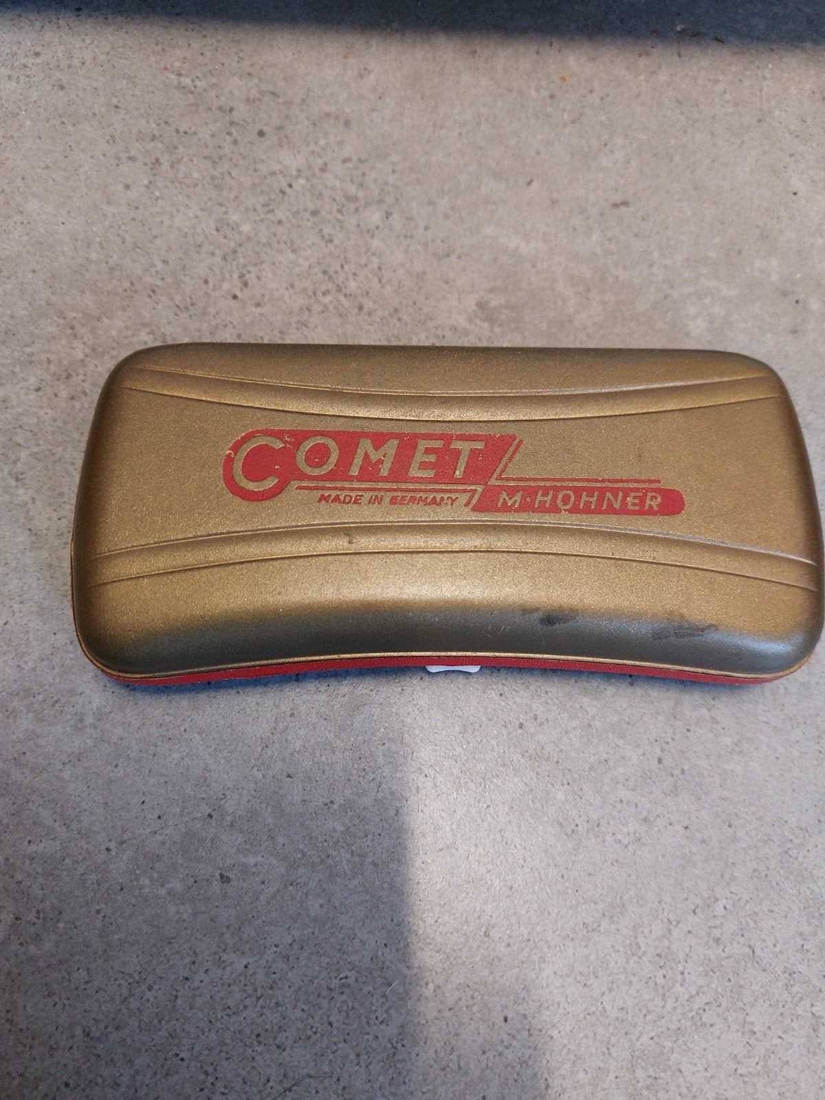 vintage Hohner Comet mondharmonica, C D Made in Germany, Ophalen of Verzenden, Gebruikt