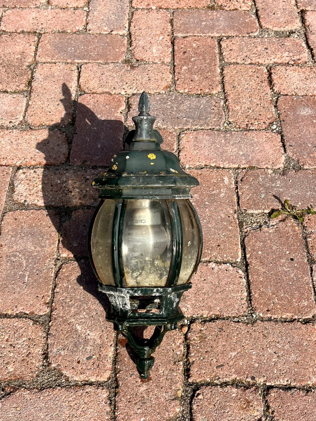 Buitenlamp Andrew hang 3 stuks, Tuin en Terras, Gebruikt, Minder dan 50 watt, Wandlamp, Aluminium