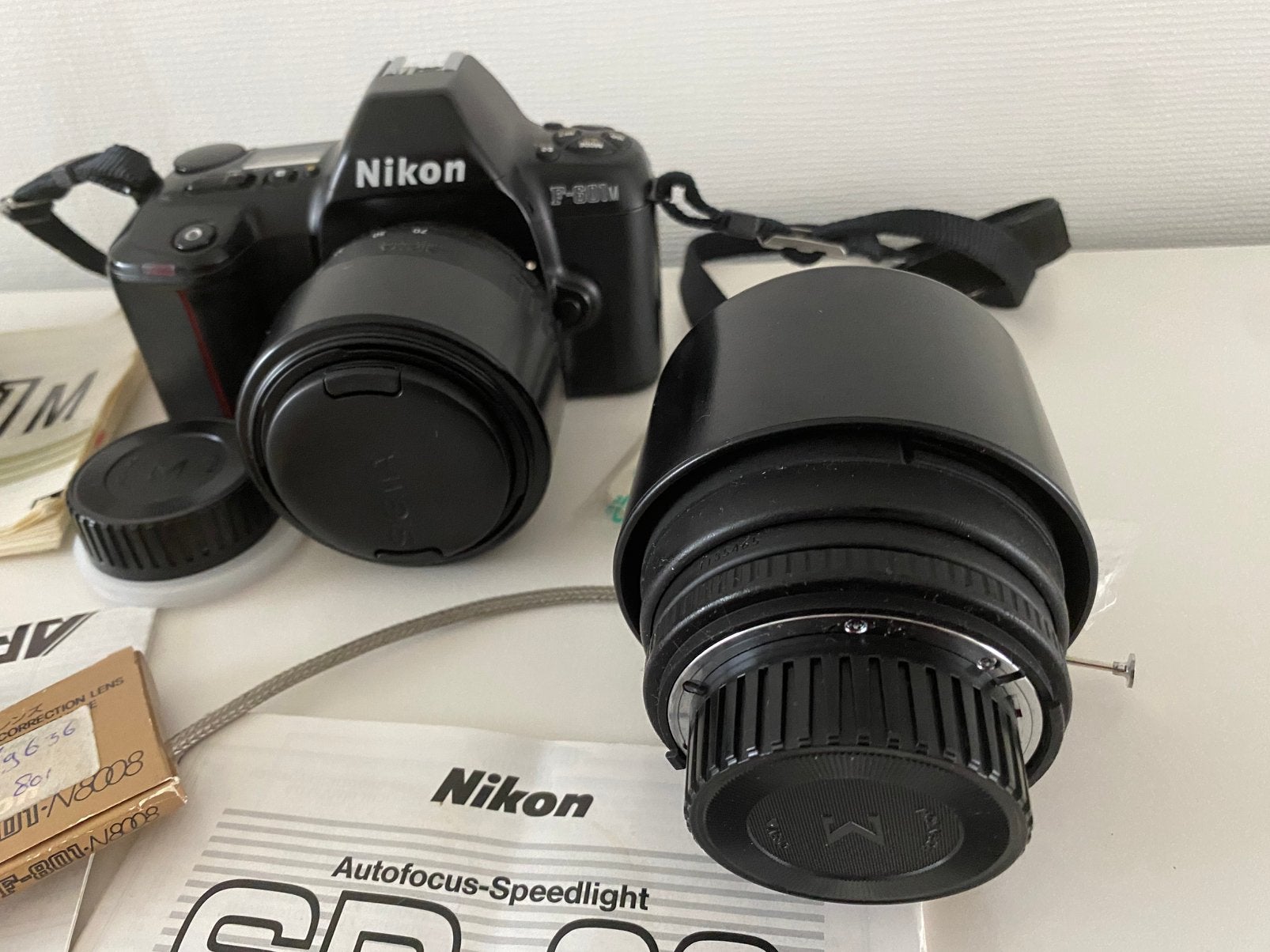 Nikkon f – 60 1M, Ophalen of Verzenden, Nikon